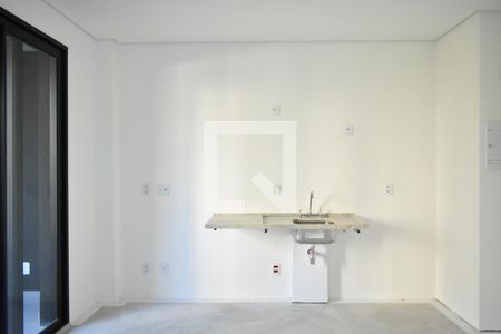 Sala/Cozinha de apartamento à venda com 1 quarto, 36m² em Vila Clementino, São Paulo