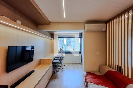 Sala/cozinha de apartamento para alugar com 1 quarto, 37m² em Vila Mariana, São Paulo