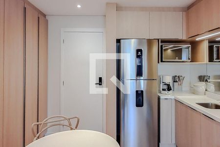 Cozinha de apartamento para alugar com 1 quarto, 37m² em Vila Mariana, São Paulo