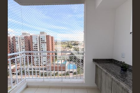 Sacada da Sala de apartamento à venda com 2 quartos, 69m² em Retiro, Jundiaí