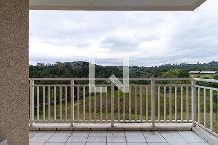 Varanda da Sala de apartamento para alugar com 3 quartos, 70m² em Gramado, Cotia