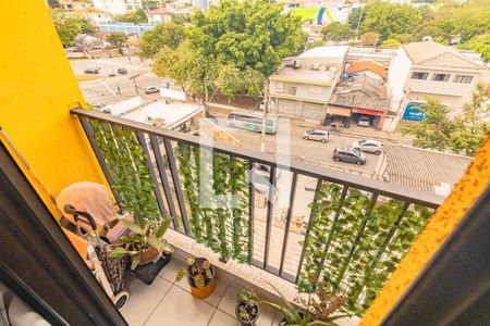 Varanda da Sala/Cozinha de kitnet/studio à venda com 1 quarto, 25m² em Vila da Saúde, São Paulo