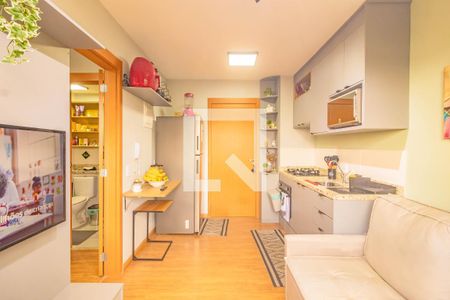 Sala/Cozinha de kitnet/studio à venda com 1 quarto, 25m² em Vila da Saúde, São Paulo