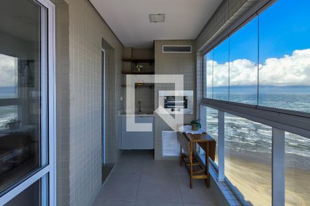 Sacada  de apartamento para alugar com 2 quartos, 54m² em Vila Caiçara, Praia Grande