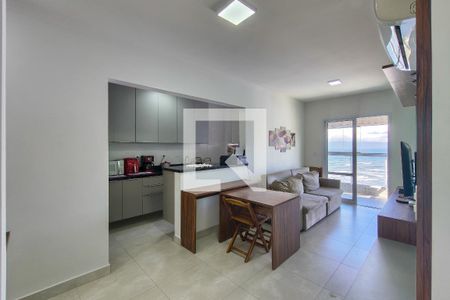 Sala de apartamento para alugar com 2 quartos, 54m² em Vila Caiçara, Praia Grande
