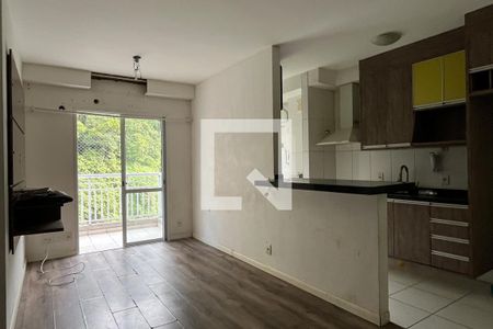 Sala de apartamento para alugar com 2 quartos, 62m² em Marapé, Santos