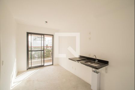 Sala/Cozinha de kitnet/studio à venda com 1 quarto, 29m² em Vila Clementino, São Paulo