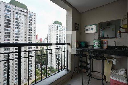 Varanda de apartamento à venda com 2 quartos, 64m² em Jardim Parque Morumbi, São Paulo