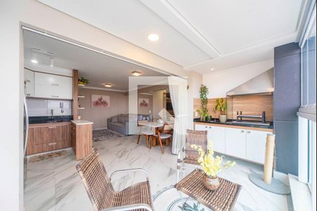 Varanda da Sala de apartamento para alugar com 2 quartos, 83m² em Parque Bandeirante, Santo André