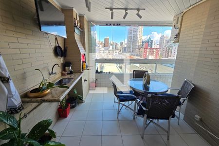 Varanda de apartamento para alugar com 2 quartos, 172m² em Guilhermina, Praia Grande