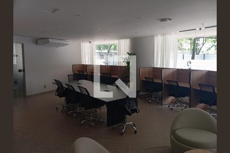 Home office  de apartamento para alugar com 1 quarto, 50m² em Barra da Tijuca, Rio de Janeiro