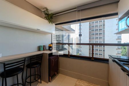 Cozinha de kitnet/studio à venda com 1 quarto, 28m² em Bela Vista, São Paulo