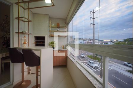 Varanda da Sala de apartamento para alugar com 2 quartos, 105m² em Ingleses Norte, Florianópolis
