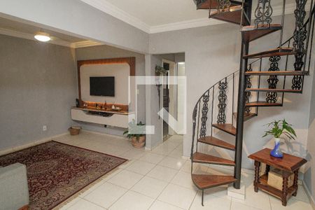 Sala de casa à venda com 3 quartos, 130m² em Campo Grande, Rio de Janeiro