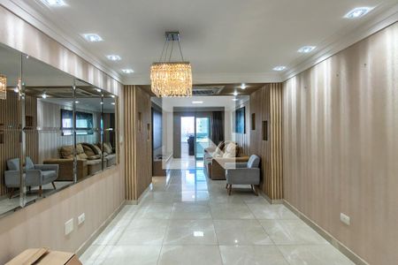 Sala de apartamento para alugar com 3 quartos, 140m² em Canto do Forte, Praia Grande