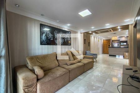 Sala de apartamento para alugar com 3 quartos, 140m² em Canto do Forte, Praia Grande