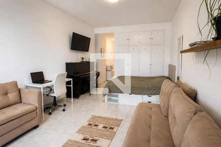 Dormitório de apartamento para alugar com 1 quarto, 44m² em Consolação, São Paulo