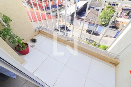 Varanda da Sala de apartamento à venda com 2 quartos, 52m² em Vila Princesa Isabel, São Paulo