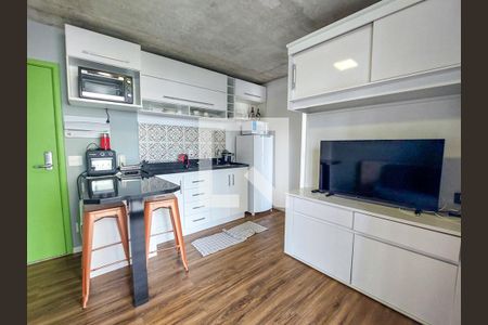 Studio de kitnet/studio para alugar com 1 quarto, 28m² em Santo Amaro, São Paulo