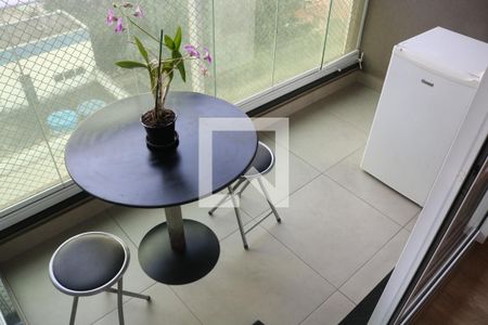 Varanda de kitnet/studio para alugar com 1 quarto, 25m² em Perdizes, São Paulo