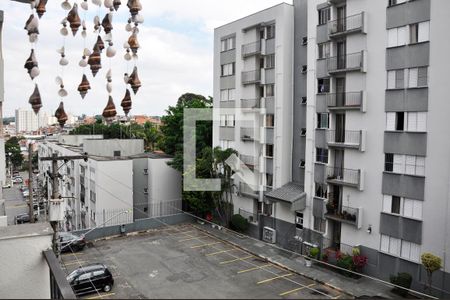Detalhe - Varanda da Sala e Sala de Jantar de apartamento para alugar com 2 quartos, 60m² em Jardim Santa Monica, São Paulo