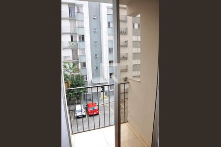 Detalhe - Varanda da Sala e Sala de Jantar de apartamento para alugar com 2 quartos, 60m² em Jardim Santa Monica, São Paulo