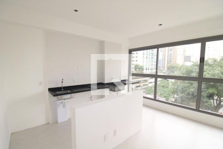 Sala / Cozinha de apartamento para alugar com 1 quarto, 45m² em Santana, São Paulo