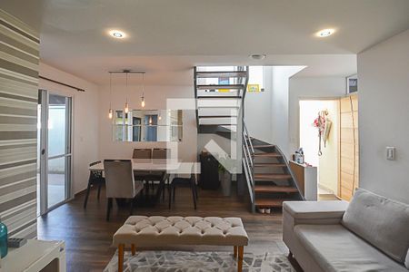 Sala de casa de condomínio à venda com 3 quartos, 200m² em Vila Sao Leopoldo, São Bernardo do Campo