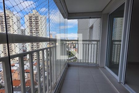 Varanda da Sala de apartamento para alugar com 3 quartos, 72m² em Campestre, Santo André