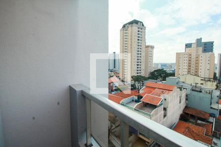 Varanda da Sala de apartamento para alugar com 2 quartos, 60m² em Vila Assunção, Santo André