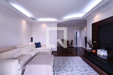 Sala de apartamento à venda com 3 quartos, 106m² em Jardim Bela Vista, Santo André