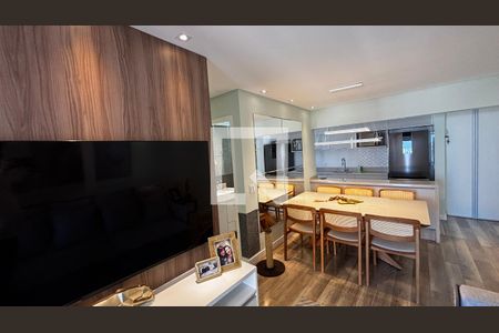 Sala - Sala de Jantar  de apartamento à venda com 3 quartos, 75m² em Campestre, Santo André