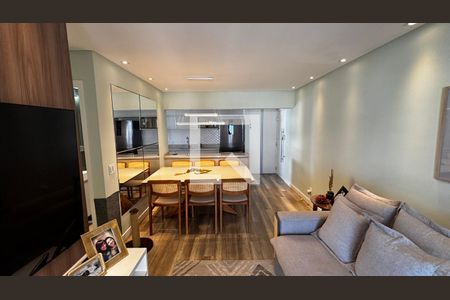 Sala - Sala de Jantar  de apartamento à venda com 3 quartos, 75m² em Campestre, Santo André