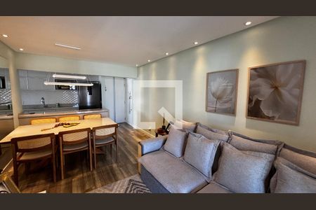 Sala - Sala de Jantar  de apartamento à venda com 3 quartos, 75m² em Campestre, Santo André