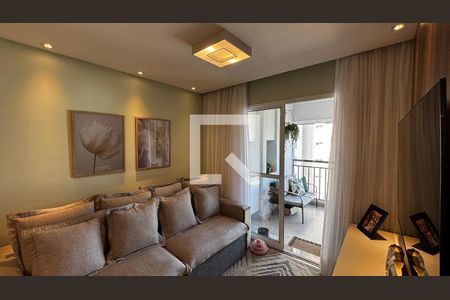Sala - Sala de Jantar  de apartamento à venda com 3 quartos, 75m² em Campestre, Santo André