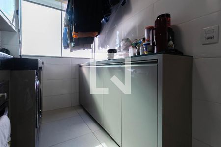 Cozinha e Área de Serviço de apartamento à venda com 2 quartos, 85m² em Novo Progresso, Contagem