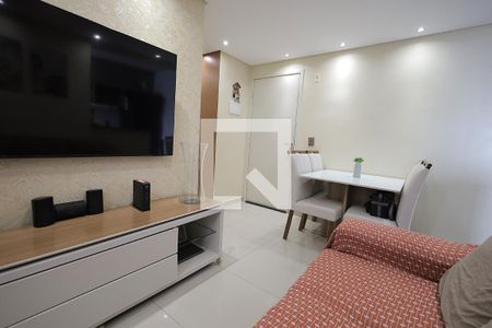 Sala de apartamento para alugar com 2 quartos, 45m² em Parque Sao Vicente, Santo André