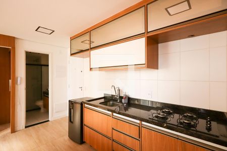 Cozinha e Área de Serviço de apartamento para alugar com 1 quarto, 37m² em Jardim Taquaral, São Paulo