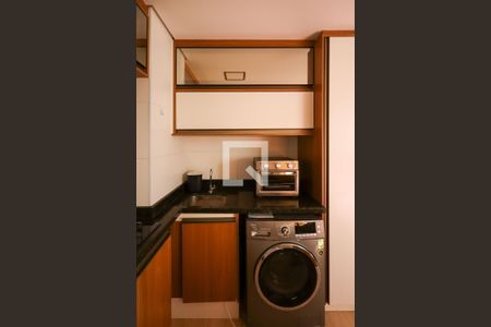 Cozinha e Área de Serviço de apartamento para alugar com 1 quarto, 37m² em Jardim Taquaral, São Paulo