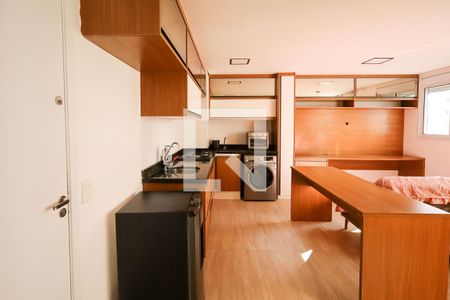 Cozinha e Área de Serviço de apartamento para alugar com 1 quarto, 37m² em Jardim Taquaral, São Paulo