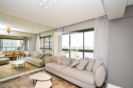 sala de estar de apartamento para alugar com 2 quartos, 70m² em Jardins, São Paulo