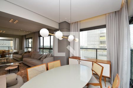 sala de jantar de apartamento para alugar com 2 quartos, 70m² em Jardins, São Paulo