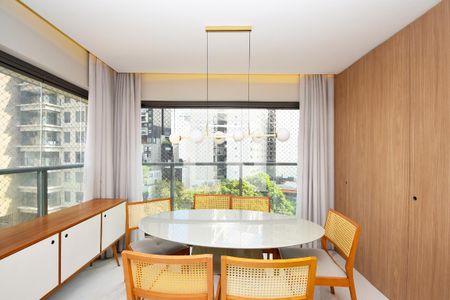 sala de jantar de apartamento para alugar com 2 quartos, 70m² em Jardins, São Paulo