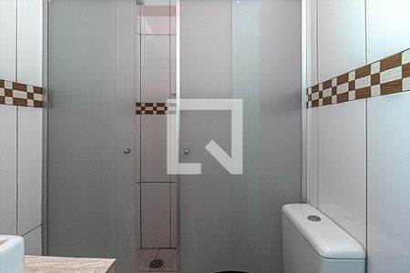 banheiro social_2 de apartamento à venda com 1 quarto, 30m² em Vila Guarani, São Paulo