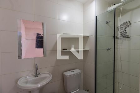Banheiro da Suíte de apartamento para alugar com 1 quarto, 26m² em Barra Funda, São Paulo