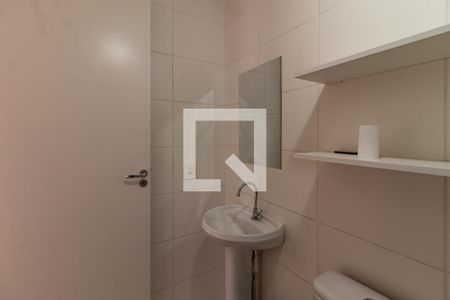 Banheiro da Suíte de apartamento para alugar com 1 quarto, 26m² em Barra Funda, São Paulo
