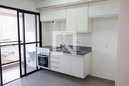 Cozinha de apartamento para alugar com 1 quarto, 25m² em Centro, Osasco