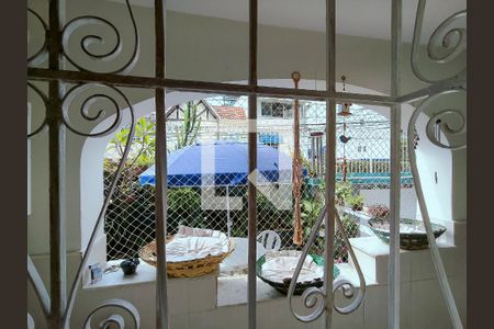 Vista da Sala de casa à venda com 6 quartos, 283m² em Tijuca, Rio de Janeiro