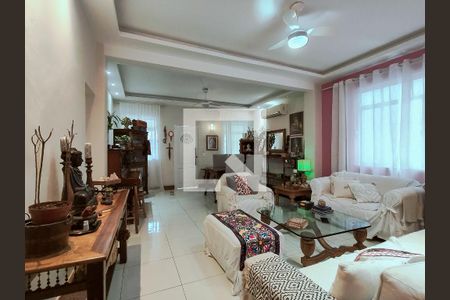 Sala de casa à venda com 6 quartos, 283m² em Tijuca, Rio de Janeiro