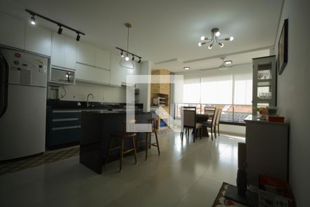 Sala/cozinha - Living  de apartamento à venda com 3 quartos, 82m² em Paulicéia, São Bernardo do Campo
